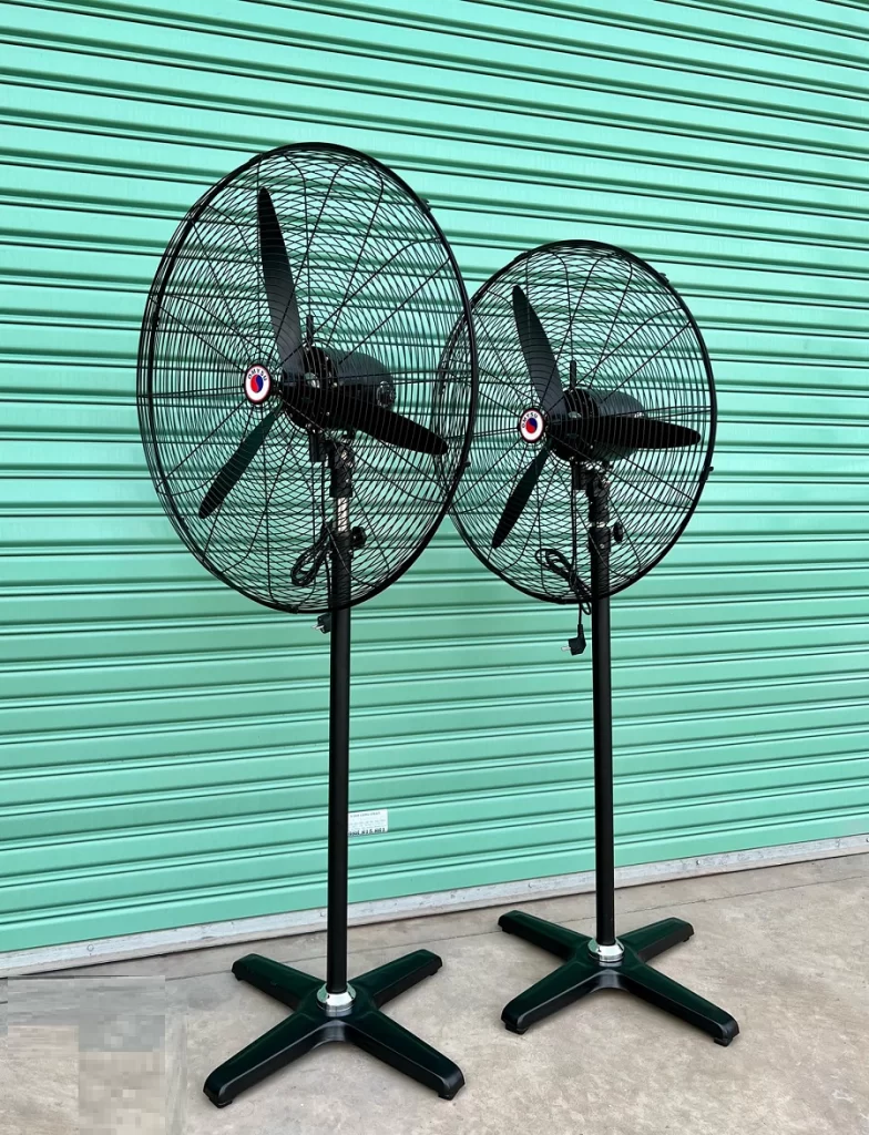 Nên chọn quạt cây, quạt treo hay quạt sàn công nghiệp? 76 Quạt cây công nghiệp 650 Omysu FS-65