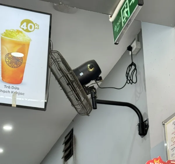 Quạt công nghiệp treo tường Superlite Max SLW 600 30 Quạt treo tường công nghiệp
