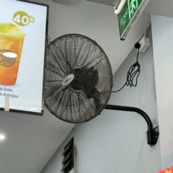 Quạt công nghiệp treo tường Superlite Max SLW 600 8 Quạt công nghiệp treo tường