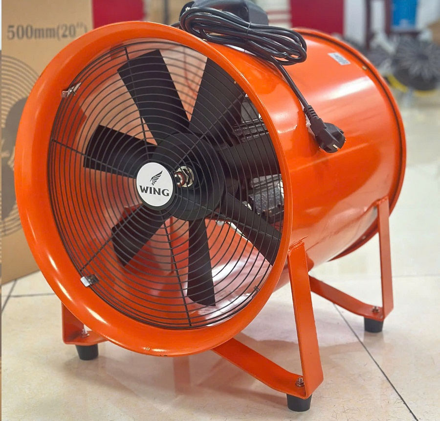 Quạt hút xách tay công nghiệp Wing TM-XT-35 7 Quạt hút xách tay công nghiệp